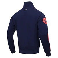 Veste de survêtement entièrement zippée Pro Standard Navy St. Louis Cardinals Fast Lane pour hommes