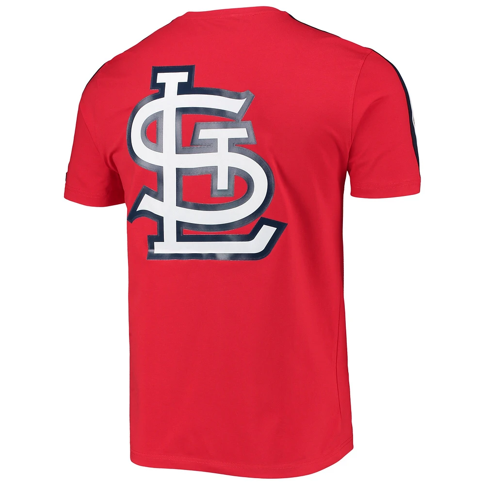 T-shirt à bandes Pro Standard Red/St. Louis Cardinals pour homme