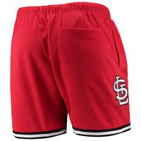 Men's Pro Standard Red St. Louis Cardinals Mesh Shorts