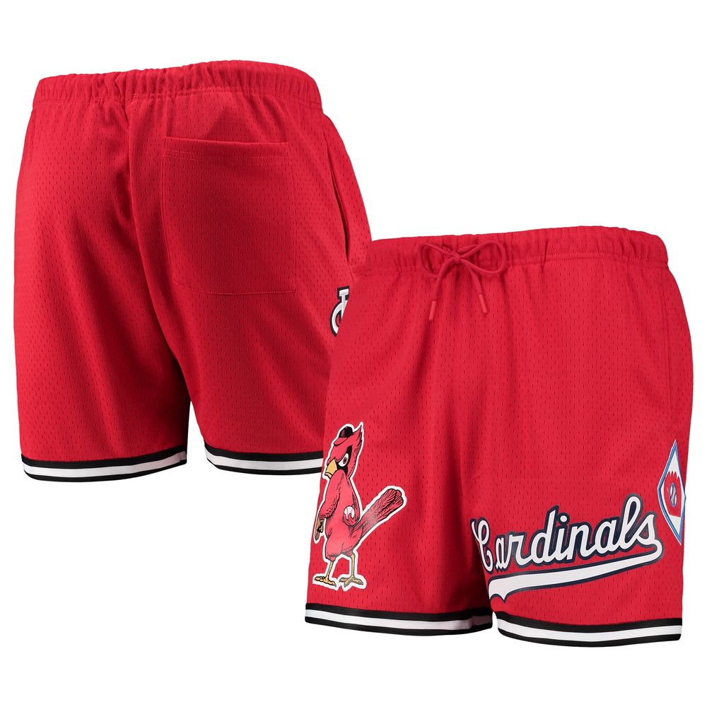 Men's Pro Standard Red St. Louis Cardinals Mesh Shorts