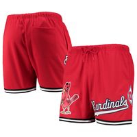 Men's Pro Standard Red St. Louis Cardinals Mesh Shorts