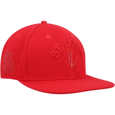 St. Louis Cardinals Pro Standard Triple Red Snapback Hat