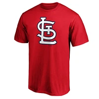 Men's Red St. Louis Cardinals Official Logo T-Shirt