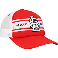 Men's   Red St. Louis Cardinals Sideline Trucker Adjustable Hat