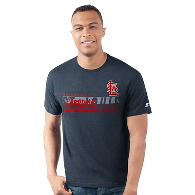 T-shirt Prime Time Team pour homme, bleu marine, des Cardinals de Saint-Louis