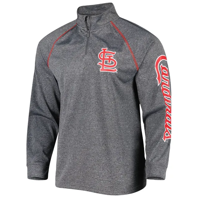 St. Louis Cardinals Stitches Youth Raglan Short Sleeve Pullover