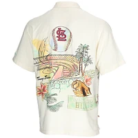 Chemise boutonnée Paradise Fly Ball Camp des St. Louis Cardinals de Tommy Bahama pour homme