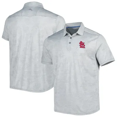 St. Louis Cardinals Cutter & Buck Advantage Polo Space Dye - Gray