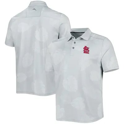 Men's Antigua White St. Louis Cardinals Affluent Polo Size: Small