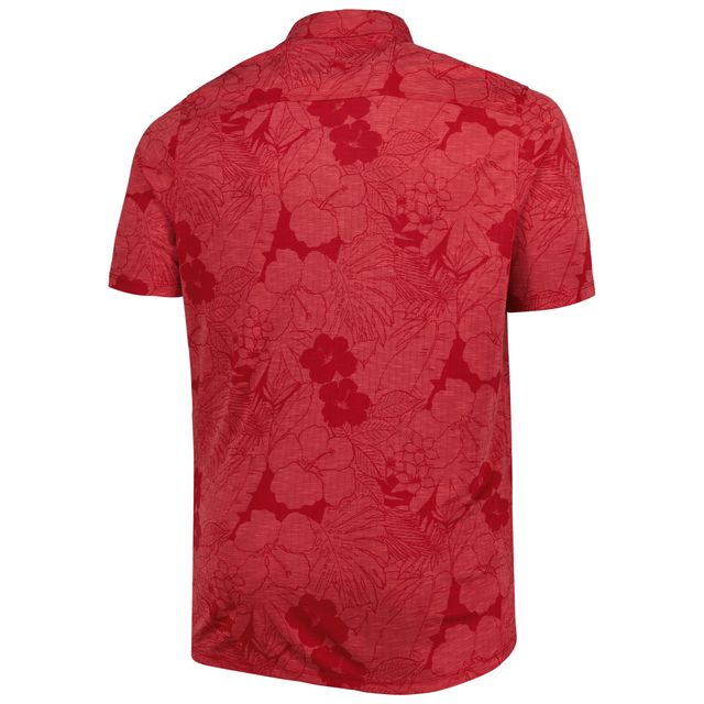 Polo Tommy Bahama Red St. Louis Cardinals Big & Tall Miramar Blooms pour homme