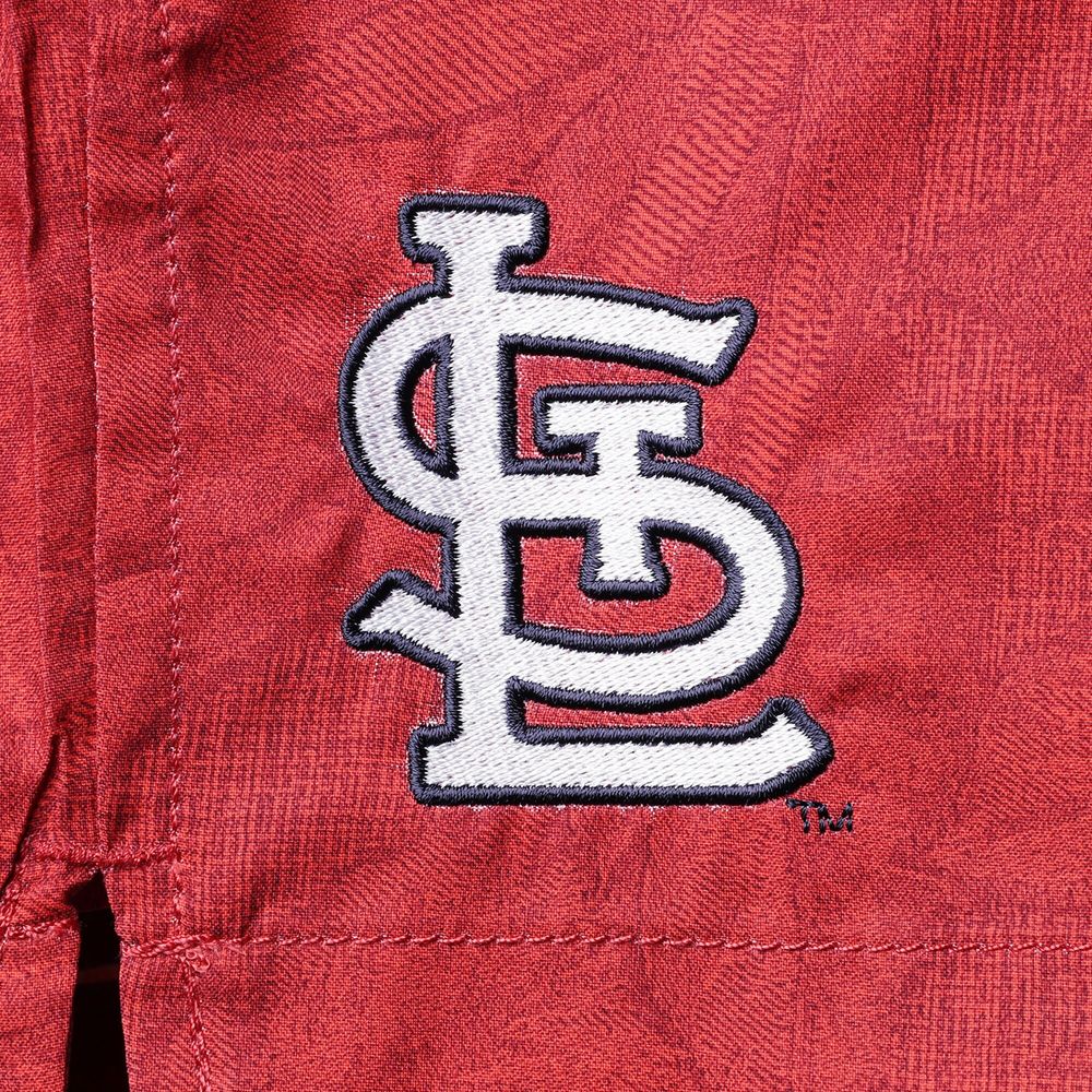 Tommy Bahama Men's Tommy Bahama Red St. Louis Cardinals Naples Layered  Leaves Swim Trunks