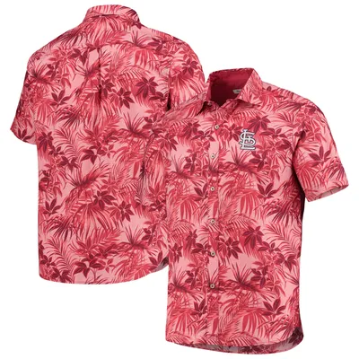 Lids St. Louis Cardinals Tommy Bahama Baseball Camp Button-Up