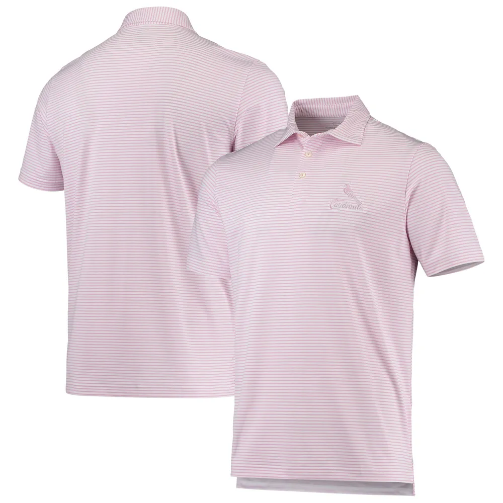 Men's Antigua St. Louis Cardinals White Balance Polo