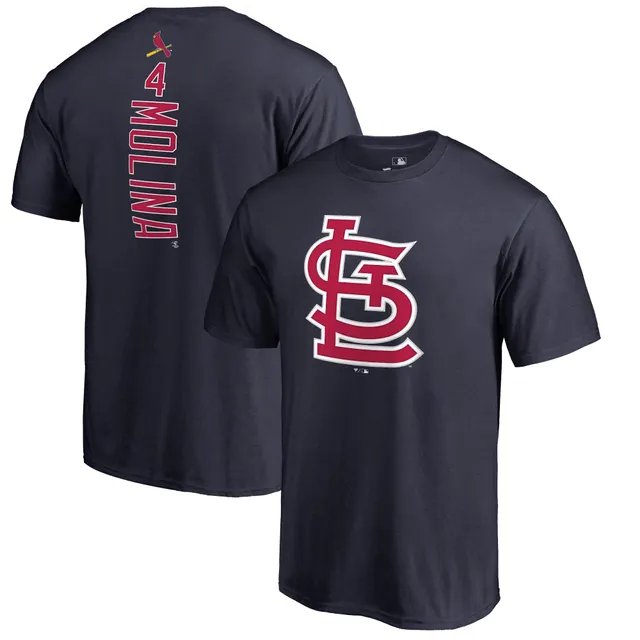 Youth St. Louis Cardinals Yadier Molina Nike Light Blue Player Name &  Number T-Shirt