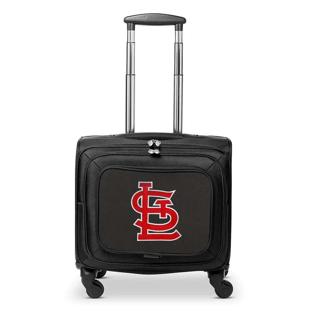 Lids St. Louis Cardinals MOJO 14'' Laptop Overnighter Wheeled Bag- Black