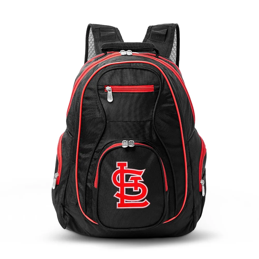 St. Louis Cardinals MOJO Black 2-Piece Luggage & Backpack Set