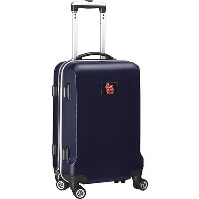 St. Louis Cardinals 21" 8-Wheel Hardcase Spinner Carry-On - Navy