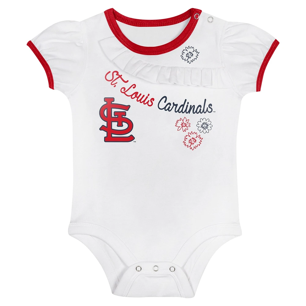 Ensemble body et jupe Sweet Cardinals de St. Louis pour nouveau-nés nourrissons