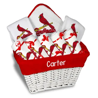 St. Louis Cardinals Newborn & Infant Personalized Gift Basket