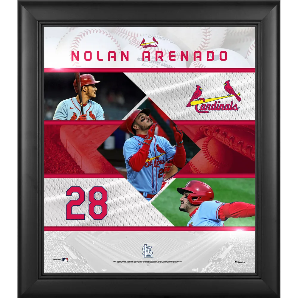 Men's Fanatics Branded Nolan Arenado Red St. Louis Cardinals