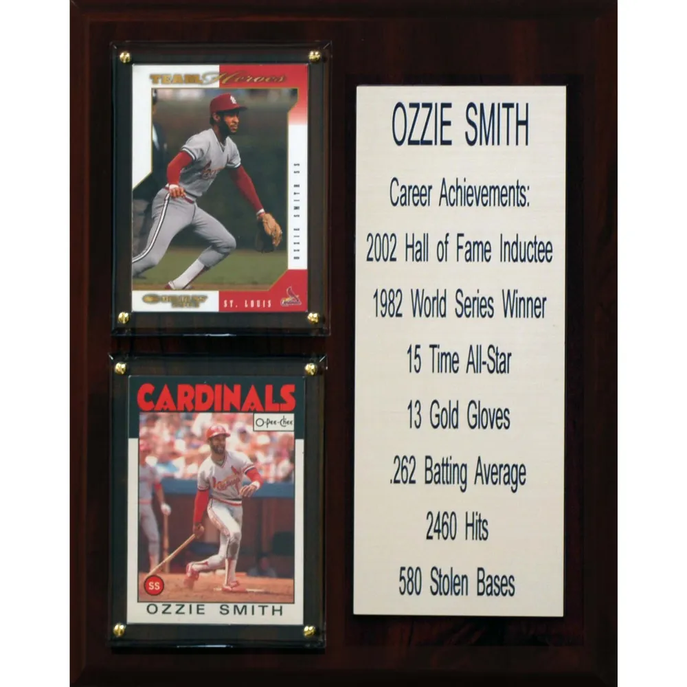 Lids Ozzie Smith St. Louis Cardinals 8'' x 10'' Plaque