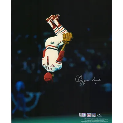 Ozzie Smith St. Louis Cardinals Fanatics Authentic Autographed 11" x 14" Vertical Flip Photograph