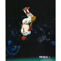Photographie autographiée de 11" x 14" de Ozzie Smith, Cardinals de St. Louis