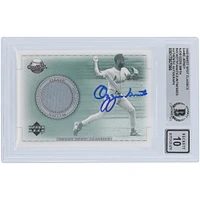V106832 SLCard Ozzie Smith St. Louis Cardinals Autographié 2002 Upper Deck Sweet Spot Classic Game Jersey Relic #J-OS Beckett Fanatics Witnessed Authenticated 10 Card Ozzie Smith AUT UPD TRADING CARDS 45666 AUTTRC CA01B00123 #4
