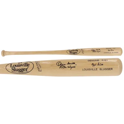 Ozzie Smith St. Louis Cardinals Fanatics Authentic Autographed Blonde Louisville Slugger Game Model Bat with "The Wizard" Inscription