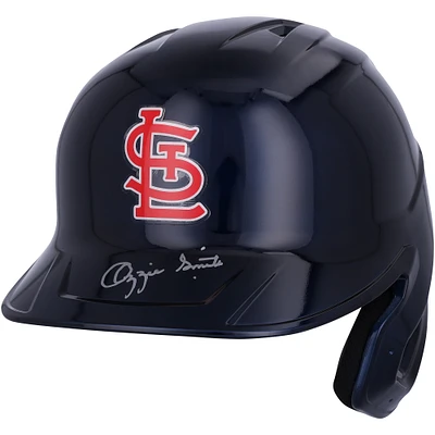 Casque de frappeur Rawlings Alternate Chrome Mach Pro autographié par Ozzie Smith des Cardinals de St. Louis - Exclusivité Fanatics