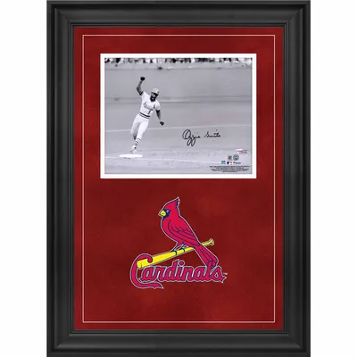 Ozzie Smith St. Louis Cardinals Fanatics Authentic Deluxe Framed Autographed 8" x 10" 1985 NLCS Photograph