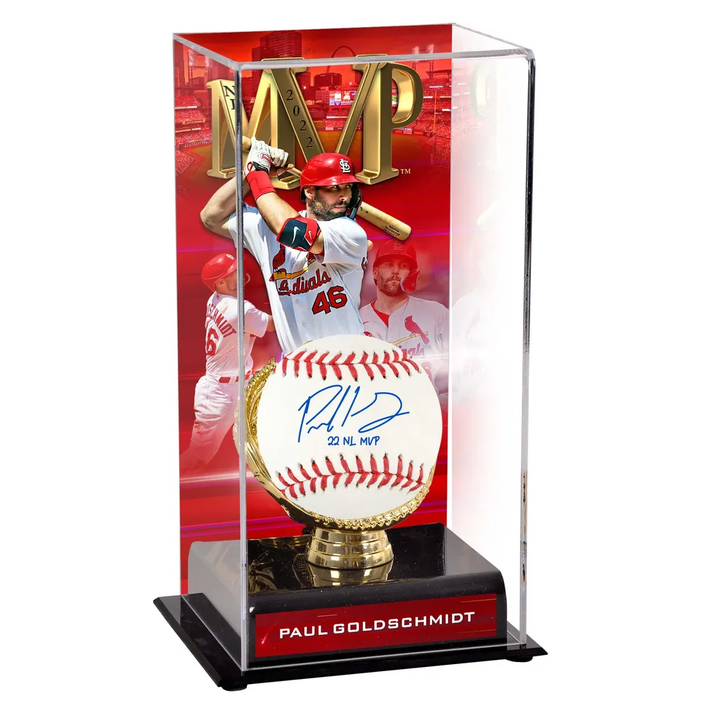 Lids Paul Goldschmidt St. Louis Cardinals Fanatics Authentic 2022 NL MVP  Autographed Baseball with ''22 NL MVP'' Inscription and Sublimated Display  Case