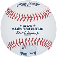 Baseball autographié par Paul Goldschmidt des Cardinals de St. Louis, MVP de la Ligue nationale 2022, avec l'inscription « 22 NL MVP »