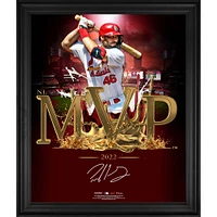 Paul Goldschmidt St. Louis Cardinals 2022 NL MVP Autographed Framed 20'' x 24'' In Focus Photograph