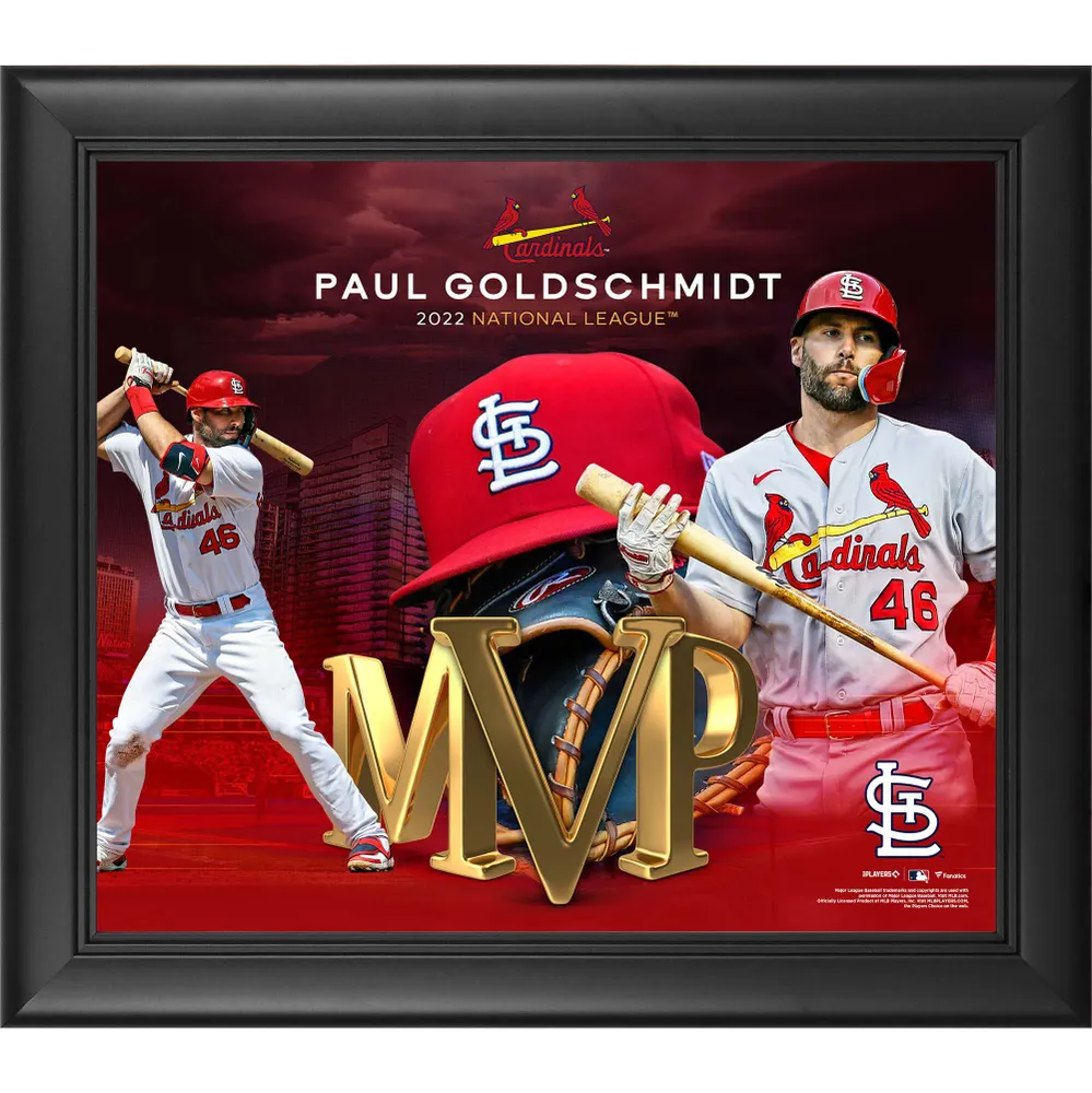 Lids Paul Goldschmidt St. Louis Cardinals Fanatics Authentic 2022 NL MVP  Framed 15'' x 17'' Collage