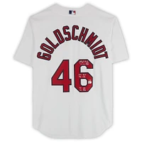 Paul Goldschmidt St. Louis Cardinals Autographed 2022 NL MVP White Nike Replica Jersey with "MVP Stats" Inscriptions - Limited Edition of 46