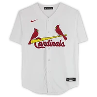 Paul Goldschmidt St. Louis Cardinals Autographed 2022 NL MVP White Nike Replica Jersey with "MVP Stats" Inscriptions - Limited Edition of 46