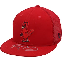 Paul Goldschmidt St. Louis Cardinals Autographed Game-Used Red Cap Worn During Spring Training of the 2022 MLB Season