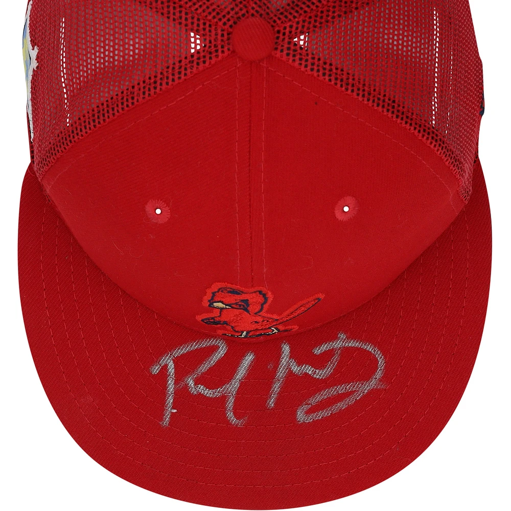 Paul Goldschmidt St. Louis Cardinals Autographed Game-Used Red Cap Worn During Spring Training of the 2022 MLB Season