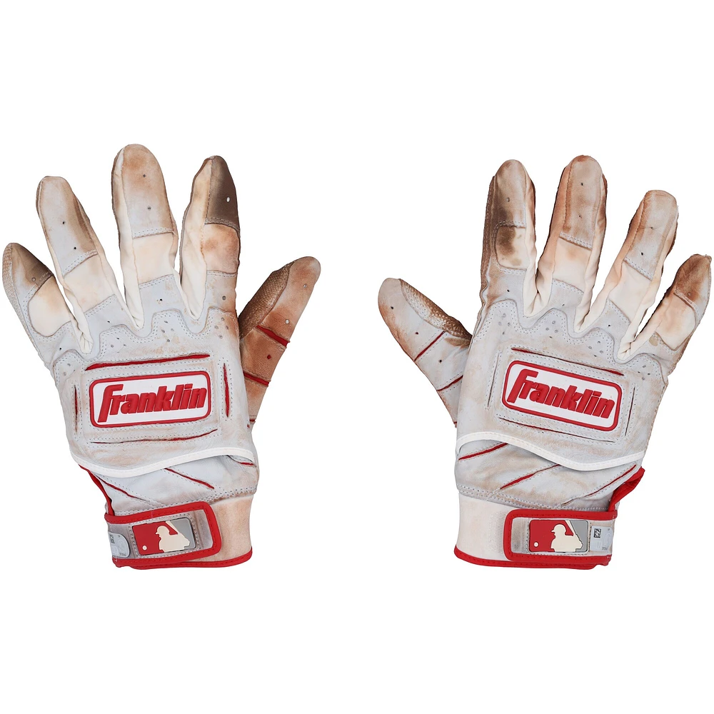 Paul Goldschmidt St. Louis Cardinals Autographed Game-Used White Franklin Batting Gloves from the 2022 MLB Season