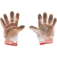 Paul Goldschmidt St. Louis Cardinals Autographed Game-Used White Franklin Batting Gloves from the 2023 MLB Season