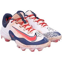 Paul Goldschmidt St. Louis Cardinals Autographed Game-Used White Nike Cleats from the 2023 MLB Season