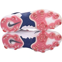 Chaussures à crampons Nike blanches autographiées par Paul Goldschmidt des Cardinals de St. Louis pour la saison 2023 de la MLB - RG13318357-58