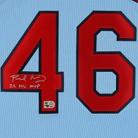 Paul Goldschmidt St. Louis Cardinals Autographed Nike Light Blue Authentic Jersey with "22 NL MVP" Inscription