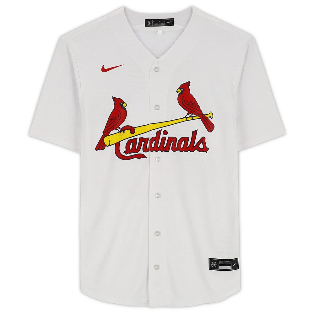Paul Goldschmidt St. Louis Cardinals Autographed Nike White Replica Jersey with "22 NL MVP" Inscription