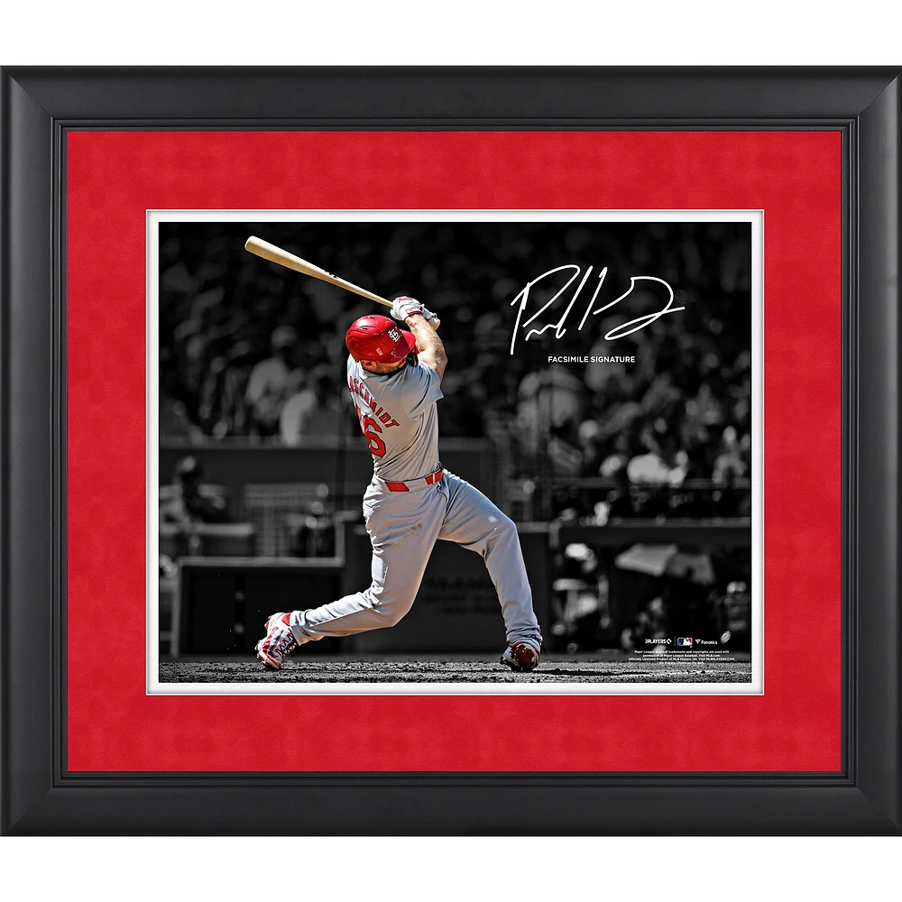 Paul Goldschmidt St. Louis Cardinals Facsimile Signature Framed 11" x 14" Spotlight Photograph