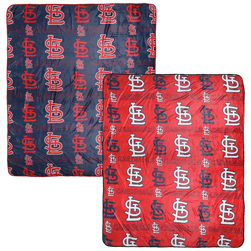 Ensemble de couvertures Pegasus St. Louis Cardinals 60" x 70" Home & Away deux pièces