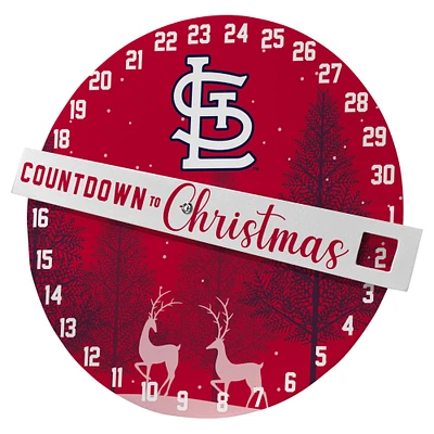 Pegasus St. Louis Cardinals Countdown to Christmas Wall Sign