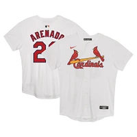 Maillot de match à domicile des Cardinals St. Louis blanc Nike Nolan Arenado pour enfant d'âge préscolaire