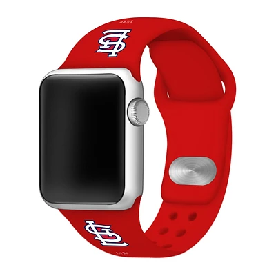 Red St. Louis Cardinals 42-44mm Apple Watch Sports Band
